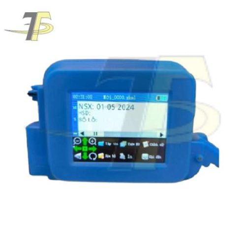 Máy in Date cầm tay Mini - In Nsx Hsd, Logo, Mã QR, Mã Vạch - Tiếng Việt, Cảm ứng