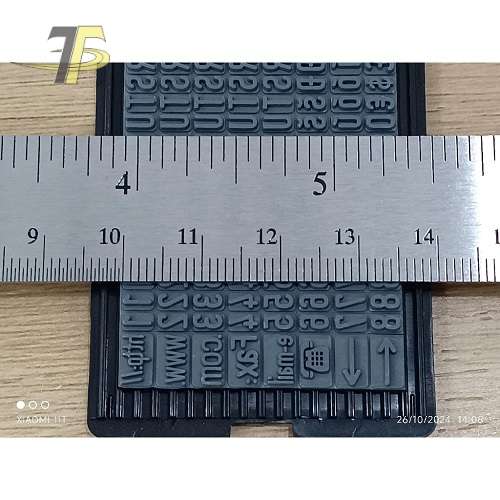 Dấu ngày tháng năm NSX HSD S882 - Shiny S-882 - Dấu in date