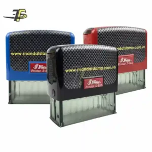 Khắc dấu liền Mực Shiny S-855 S855 (25 x 70mm)