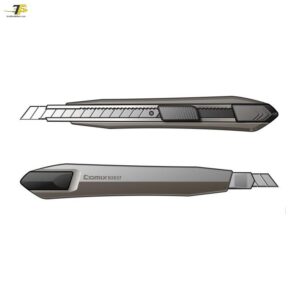 Dao trổ - Dao rọc giấy siêu bền Comix B2837 lưỡi 9mm