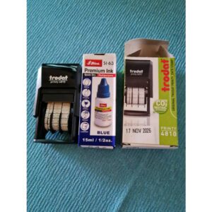 Combo dấu ngày tháng năm đóng lên mọi chất liệu Trodat Printy-date 4810 Combo dấu ngày tháng năm đóng lên mọi chất liệu Trodat Printy-date 4810 - Ảnh 3