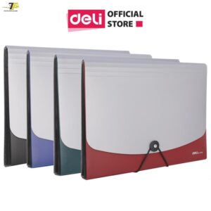 Cặp tài liệu A4 12 ngăn Deli 5558 (E5558)