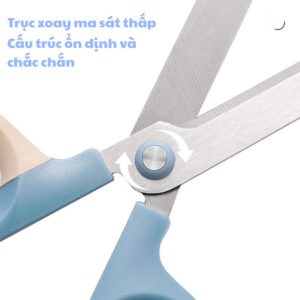 Kéo Deli văn phòng đa năng NUSign NS055/NS056- 155mm/180mm