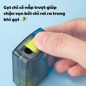 Gọt chì đa năng Deli 68660 - Có thể điều chỉnh kiểu gọt đầu bút chì - Ảnh 3