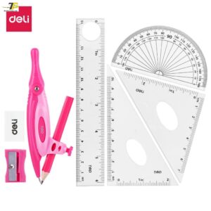 Bộ compa thước kẻ 8 dụng cụ Deli G30204 (EG30204) Bộ compa thước kẻ 8 dụng cụ Deli G30204 (EG30204) - Ảnh 5