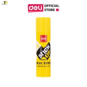 12 lọ Hồ khô 8g Deli EA20010, siêu dính - Vàng