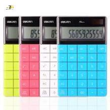 Máy Tính bỏ túi 12 số nhiều màu sắc Deli 1589