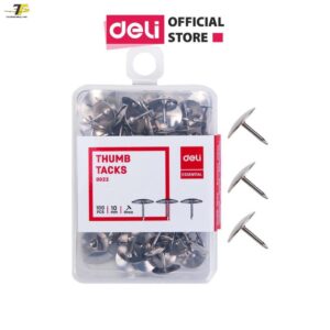 2 hộp Ghim cài đóng túi 10mm Deli 0022