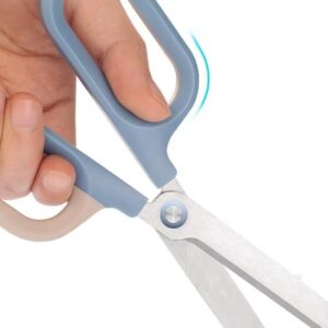 Kéo Deli văn phòng đa năng NUSign NS055/NS056- 155mm/180mm - Ảnh 3