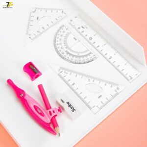 Bộ compa thước kẻ gồm 8 món Deli G30001 (EG30001) - Vỉ giấy giá tốt Bộ compa thước kẻ gồm 8 món Deli G30001 (EG30001) - Vỉ giấy giá tốt - Ảnh 4