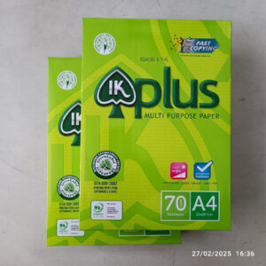 Giấy in IK Plus A4 Định Lượng 70gsm