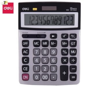 Máy tính Kim loại 12 số, Deli E1616 Máy tính Kim loại 12 số, Deli E1616 - Ảnh 8