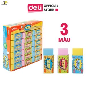 36 viên Tẩy màu 2B  35×15×15mm - Deli EH01100