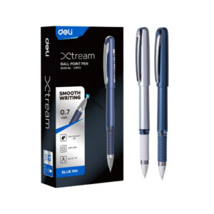Bút bi đậy nắp Deli Xtream Q126 ngòi 0.7mm