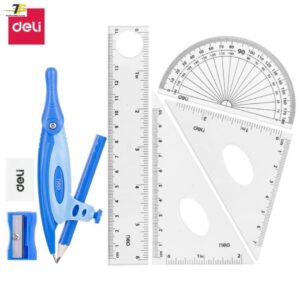 Bộ compa thước kẻ 8 dụng cụ Deli G30204 (EG30204) Bộ compa thước kẻ 8 dụng cụ Deli G30204 (EG30204) - Ảnh 6