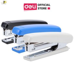 Dập ghim (kim) số 10 (15 trang), Đen, xanh, xám - Deli E0221