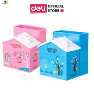 Cắm bút hình ngôi nhà Deli 9138