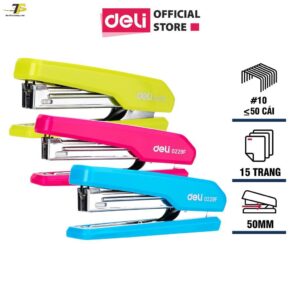 Dập ghim Deli 0229F( #10 ) Deli E0229F - Xanh dương/Xanh lá/Hồng