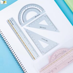 Bộ thước kẻ 4 món - Deli 02404 (EG02404)