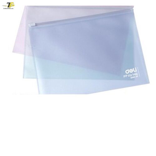 Túi đựng hồ sơ kéo khóa Deli A4 - 5588 / A5 - 5589