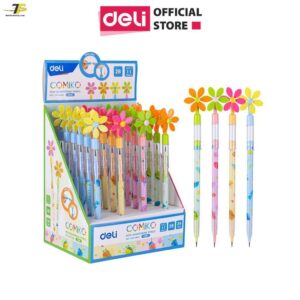 Bút chì khúc 2B Deli – kèm quạt – 1 chiếc - CC091