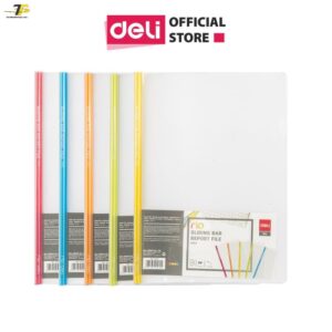 File rút gáy A4 10mm Deli E5530 (bìa cây 2 cái )