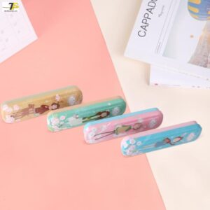 Hộp bút Sắt nhiều màu Deli - 1 chiếc/ 4 chiếc - 3016 - Ảnh 4