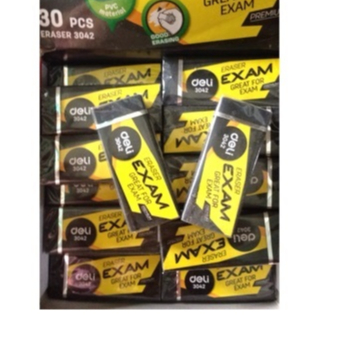 Gôm tẩy 2B Deli nhiều kích thước – E3042 – E3043 – CH09920