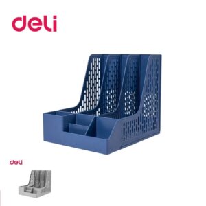 Giá tài liệu cứng 4 ngăn đứng deli 9847