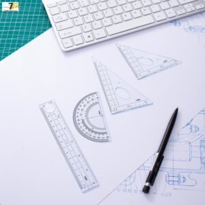 Bộ thước đo 4 món - Deli E9597