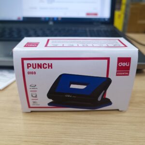 Bấm lỗ Deli 103 nhỏ gọn bấm 10 tờ/lần