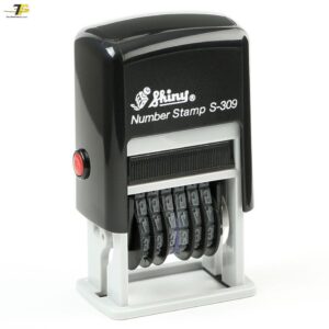 Dấu đóng 6 số cao 3mm Shiny S309 (Cái)