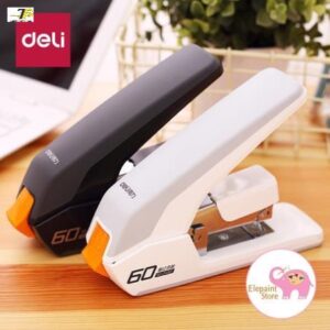 Dập ghim 60 tờ có trợ lực Deli 465 (E0465) sử dụng kim 24/6, 24/8, 23/6, 23/10