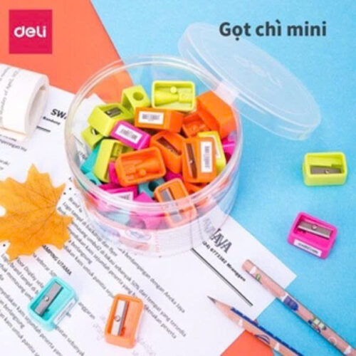 Gọt Bút Chì- Mini Deli 594 - 4 Cái