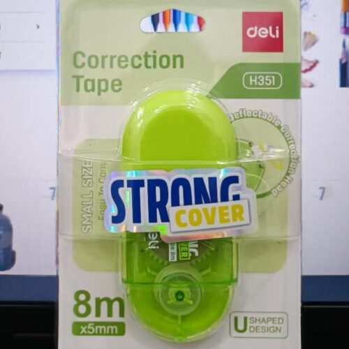 Bút xóa kéo – Băng xóa kéo Strong Deli H351 (Deli 351) – 8M x 5mm