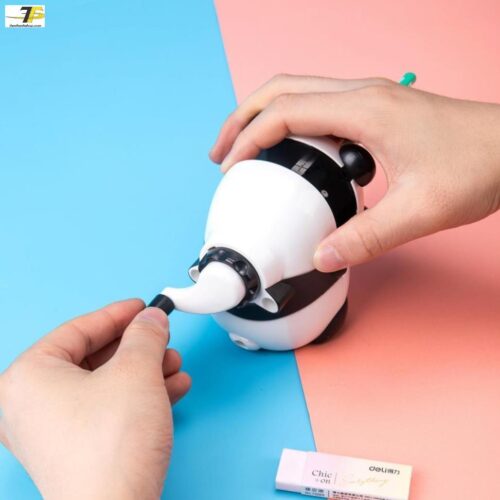 Gọt chì quay tay hình gấu trúc Deli – 1 chiếc – E0518