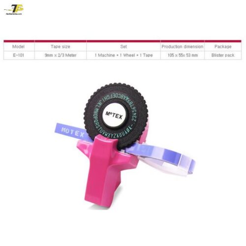 Máy bấm chữ nổi MTex-e5500 – Hàn Quốc