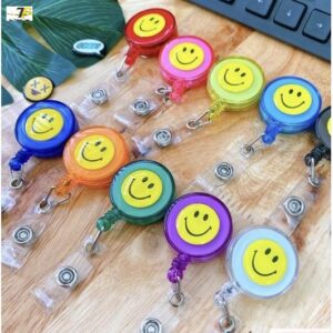 Dây đeo thẻ / Dây đeo bảng tên co rút hình mặt cười