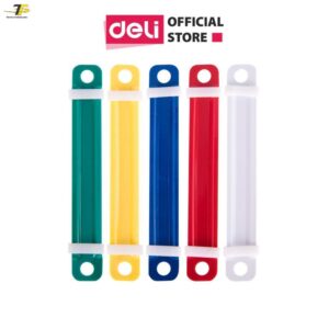 Nẹp tài liệu Chân dài 50mm Deli E5548 – 50 cái/hộp