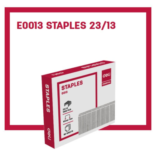 Ghim / Kim bấm 23/13 Deli 0013 – Combo 5 hôp