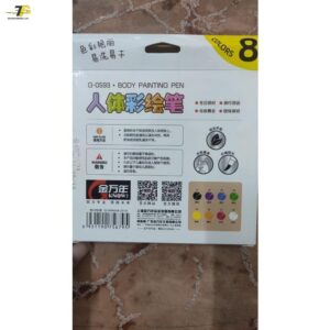 Bút vẽ hóa trang không độc hại hàn quốc G-0593 – haloween 8 cây – 8 màu