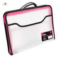 Cặp Học sinh kéo khóa 1 ngăn (H,B,L,C) Deli 38129