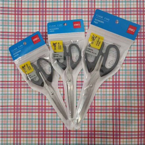 Kéo cắt giấy văn phòng Deli cao cấp lưỡi thép không gỉ – EM600 – EM609 – EM610 – EM611