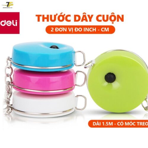 Thước dây rút – Dài 1.5m ( Deli 8214 / 8213 )