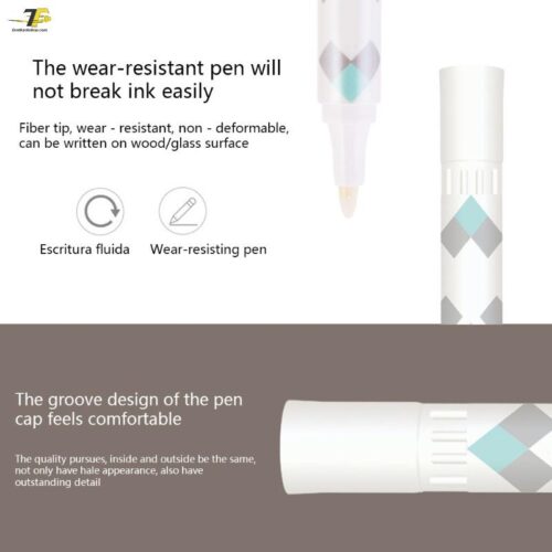 Bút lông dầu trắng, Vẽ tranh sơn dầu chống thấm nước