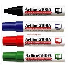 Bút lông bảng Artline EK-5109A nét 10mm White Board Marker