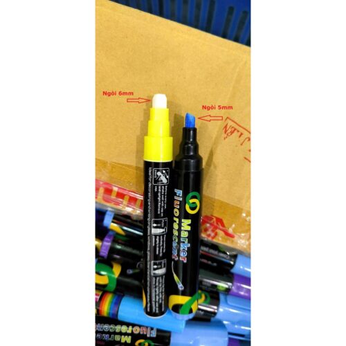 Bút huỳnh quang viết bảng menu – Bút vẽ quảng cáo – Bút vẽ trang trí – Bút vẽ bảng kính điện tử