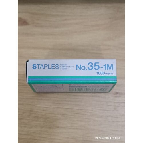 kim – ghim bấm số 3 (26/6) MAX – Ghim bấm số 3. No.35-1M – Combo 2 hộp