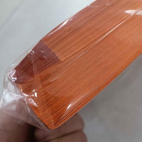 Bao thư A4 vàng cam – KT: 37.5×25 cm, (Xấp 100 cái)