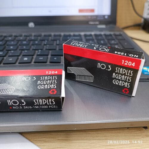 KIM BẤM SỐ 3 SDI 1204, hộp nhỏ 1000 Ghim